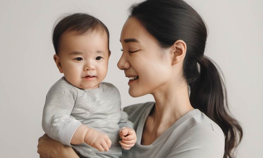 Emotinal connection starts with Mom and baby