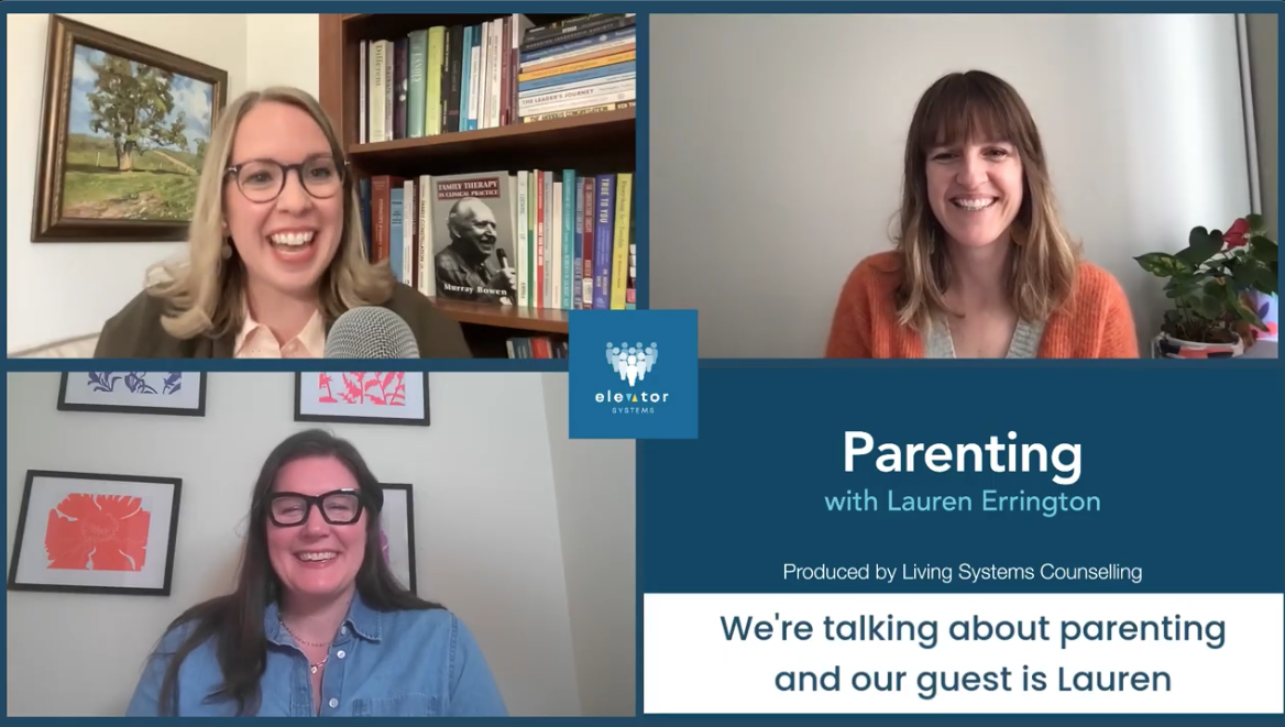 Lauren Errington Podcast talking about Parenting