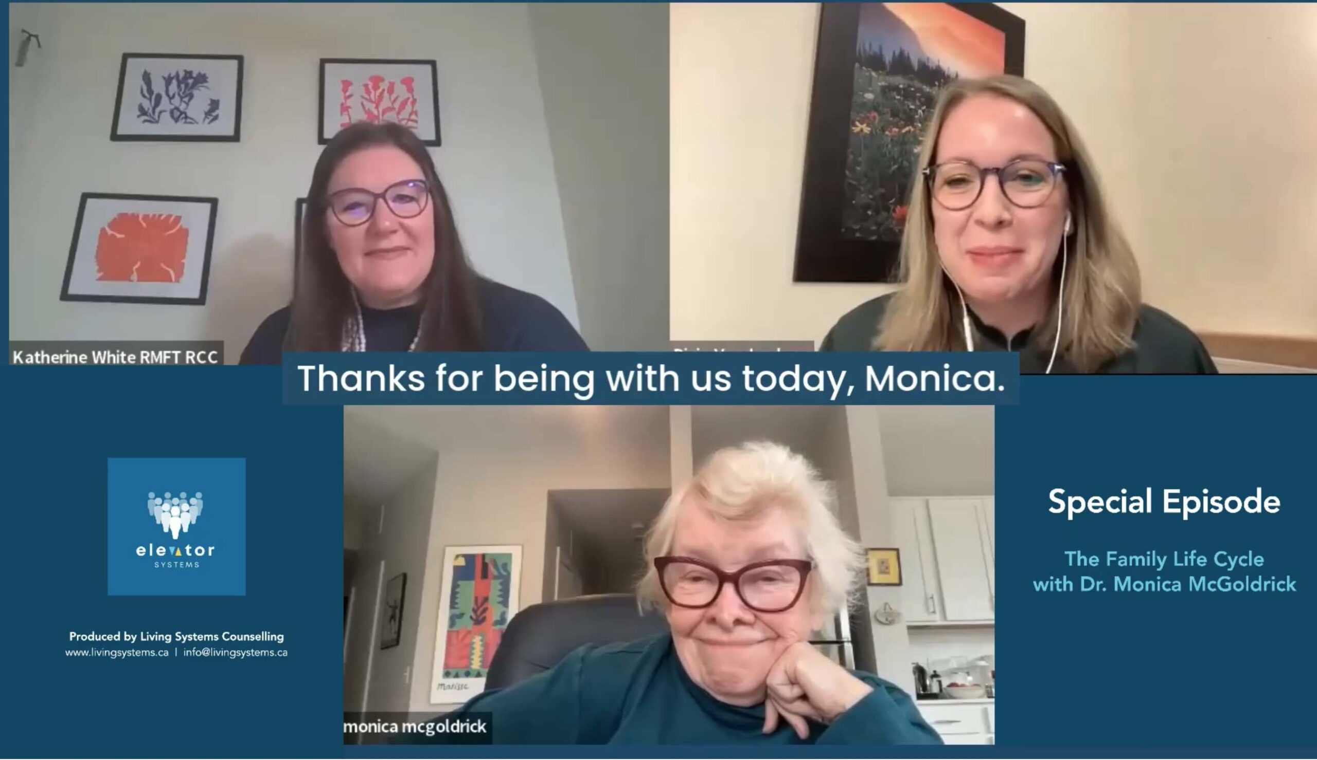 Interview with Monica McGoldrick